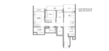 copen-grand-ec-Floor-Plan-2-bedroom-study-type-A1